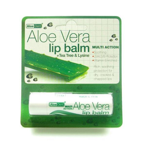 Aloe Dent Lip Balm Aloe Vera with Lysine 4g