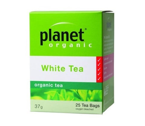 Planet Organic White Tea 25 bags/37g