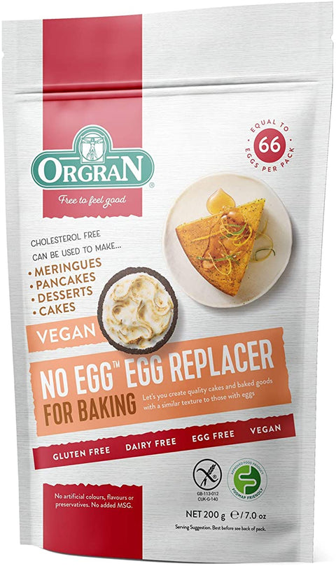 Orgran No Egg Natural Egg Replacer 200g x8
