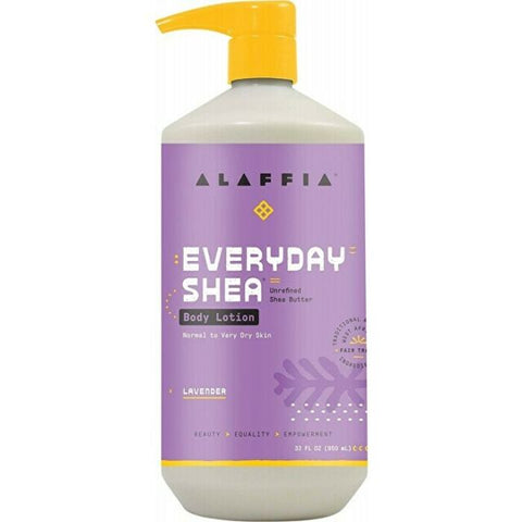 Alaffia Everyday Shea Lavender Body Lotion 950ml