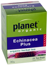 Planet Organic Echinacea Plus Tea 25 bags/30g