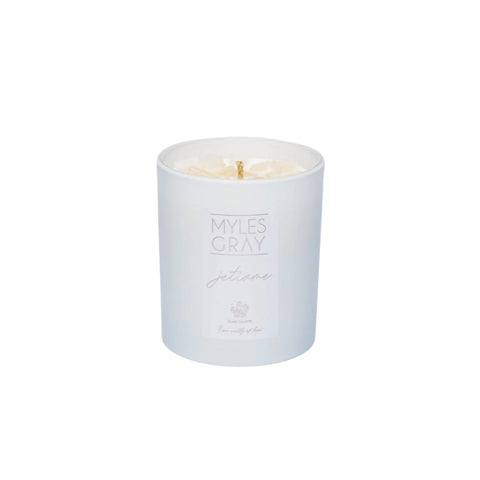 Myles Gray Crystal Infused Soy Candle - Large Salted Caramel & Buttercream 285g