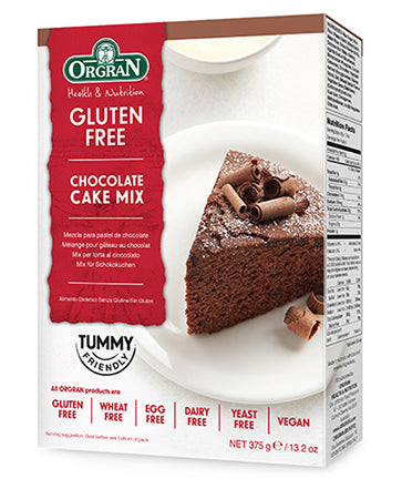 Orgran Gluten Free Chocolate Cake Mix 375g x8