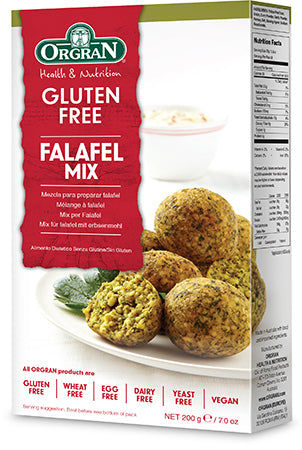 Orgran Gluten Free Falafel Mix 200g x 8
