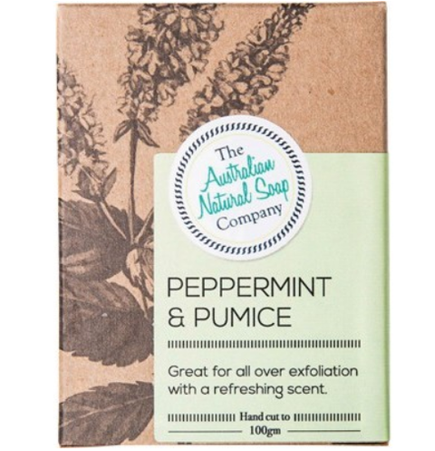The Australian Natural Soap Co. Peppermint & Pumice 100g