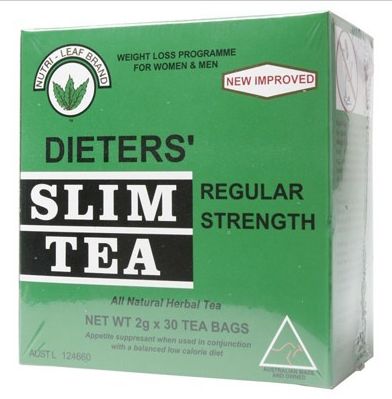 Nutri- Leaf Slim Tea Regular Strength 30 bags