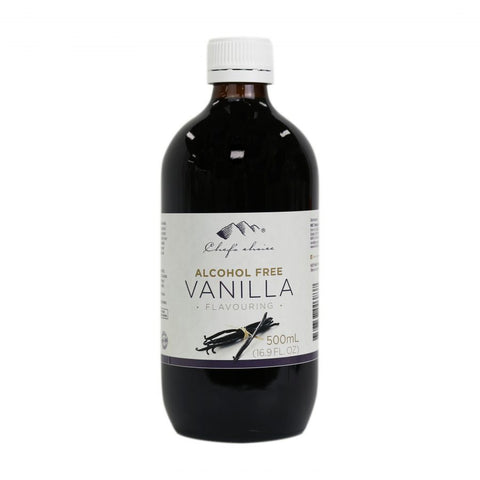 Chef's Choice Alcohol Free Vanilla Flavouring BULK 500ml