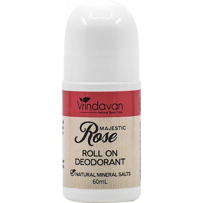 Vrindavan Roll-on Deodorant Majestic Rose 60ml
