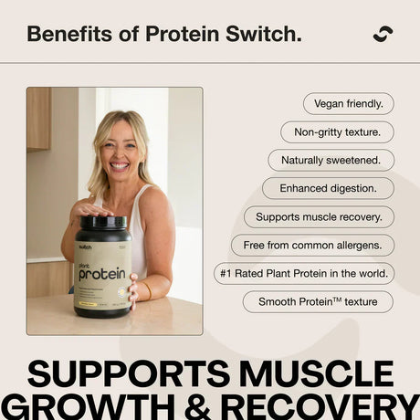 Best Plant-Based Protein Powders Available for Switch Nutrition Users