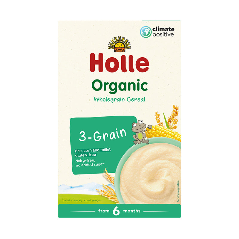 Holle Organic 3 Grain Porridge 250g - From 6 Months