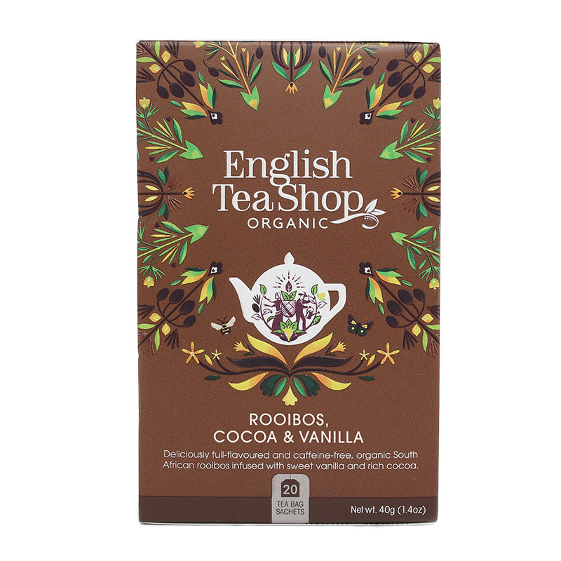 English Tea Shop Organic Cocoa Rooibos & Vanilla