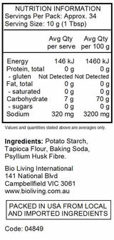 Bob's Red Mill - Vegan Egg Replacer 340g nutrtional information