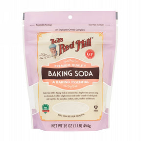 Bob's Red Mill Pure Baking Soda Pouch 454g front 