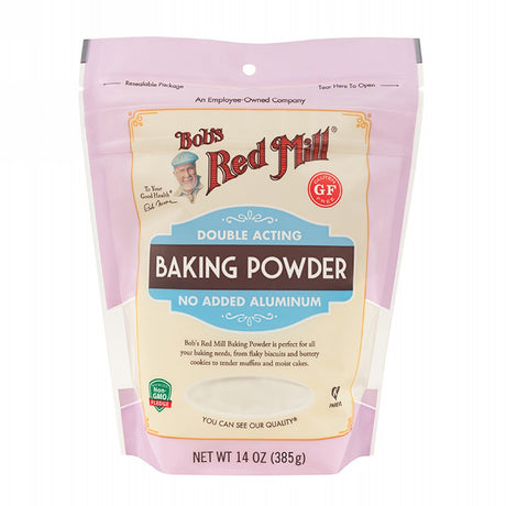Bob's Red Mill All Natural Baking Powder Pouch 385g front