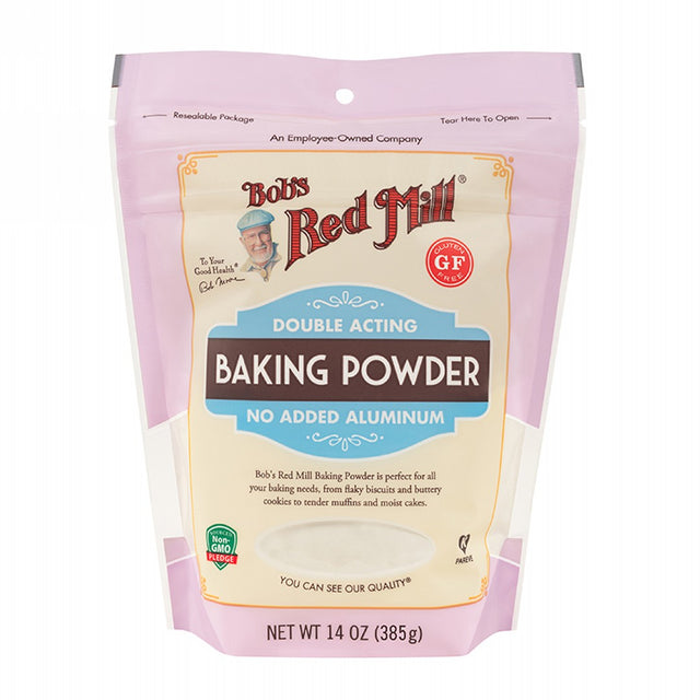 Bob's Red Mill All Natural Baking Powder Pouch 385g front