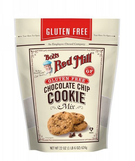 Bob's Red Mill Gluten Free Choc Chip Cookie Mix 623g front