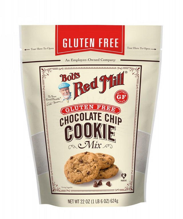 Bob's Red Mill Gluten Free Choc Chip Cookie Mix 623g front
