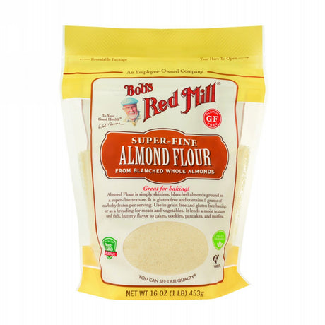 Bob's Red Mill Finely Ground Almond Meal Flour 453g front
