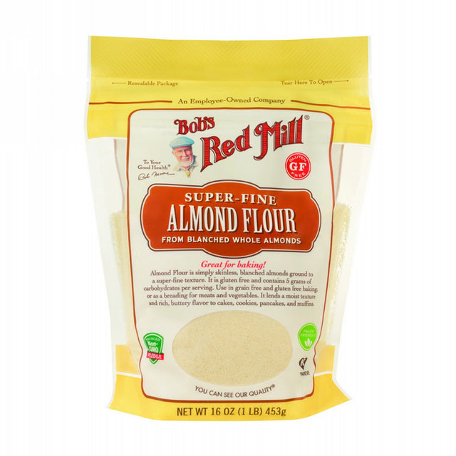 Bob's Red Mill Finely Ground Almond Meal Flour 453g front