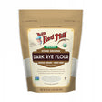 Bob's Red Mill Certified Organic Whole Grain Dark Rye Flour 567g front