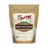 Bob's Red Mill Certified Organic Whole Grain Dark Rye Flour 567g front