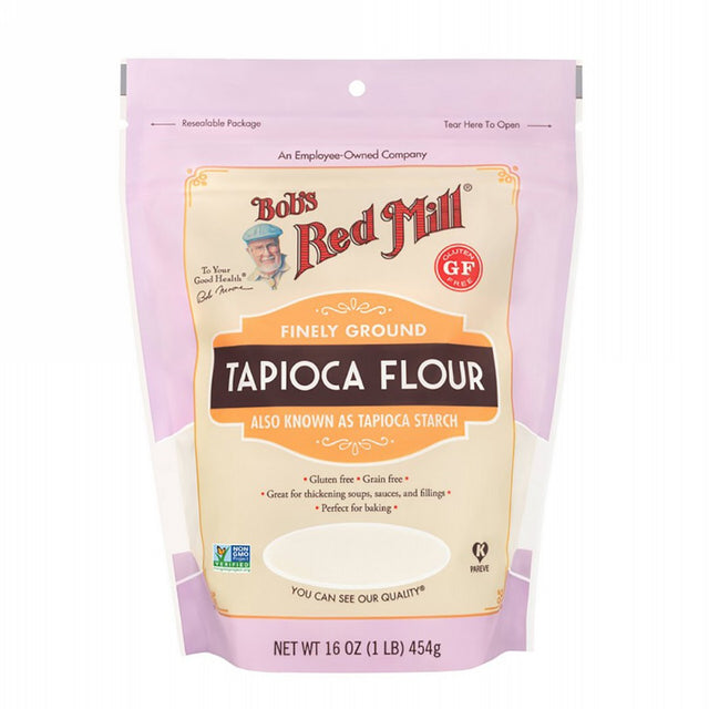 Bob's Red Mill Gluten Free Tapioca Flour (Sulphur Free) 454g front