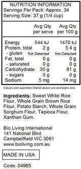 Bob's Red Mill Gluten Free 1 to 1 Baking Flour 1.247kg