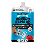 Mayver's Rover's Reward Natural Dogs Peanut Butter Pouch 180g x8