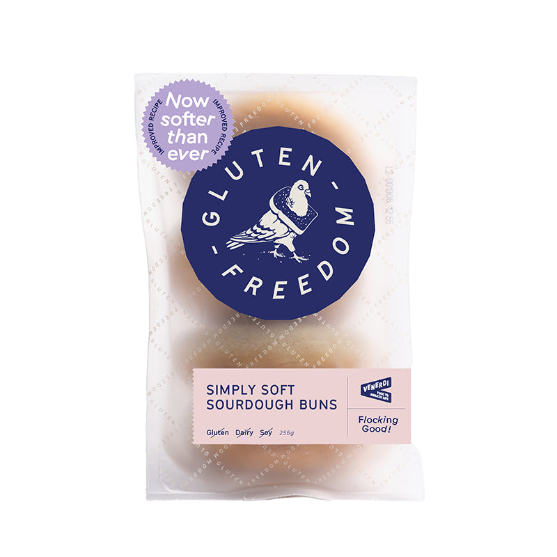 Gluten Freedom Simply Soft Sourdough Buns 256g