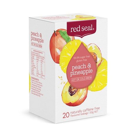 Red Seal (Hot & Cold Brew) Peach & Pineapple