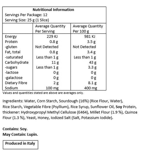 Schar White Sourdough Bread 300g