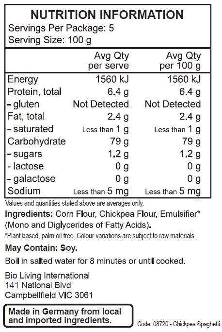 Alb-Gold Sietz Gluten Free Spaghetti 500g