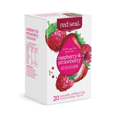 Red Seal (Hot & Cold Brew) Raspberry & Strawberry