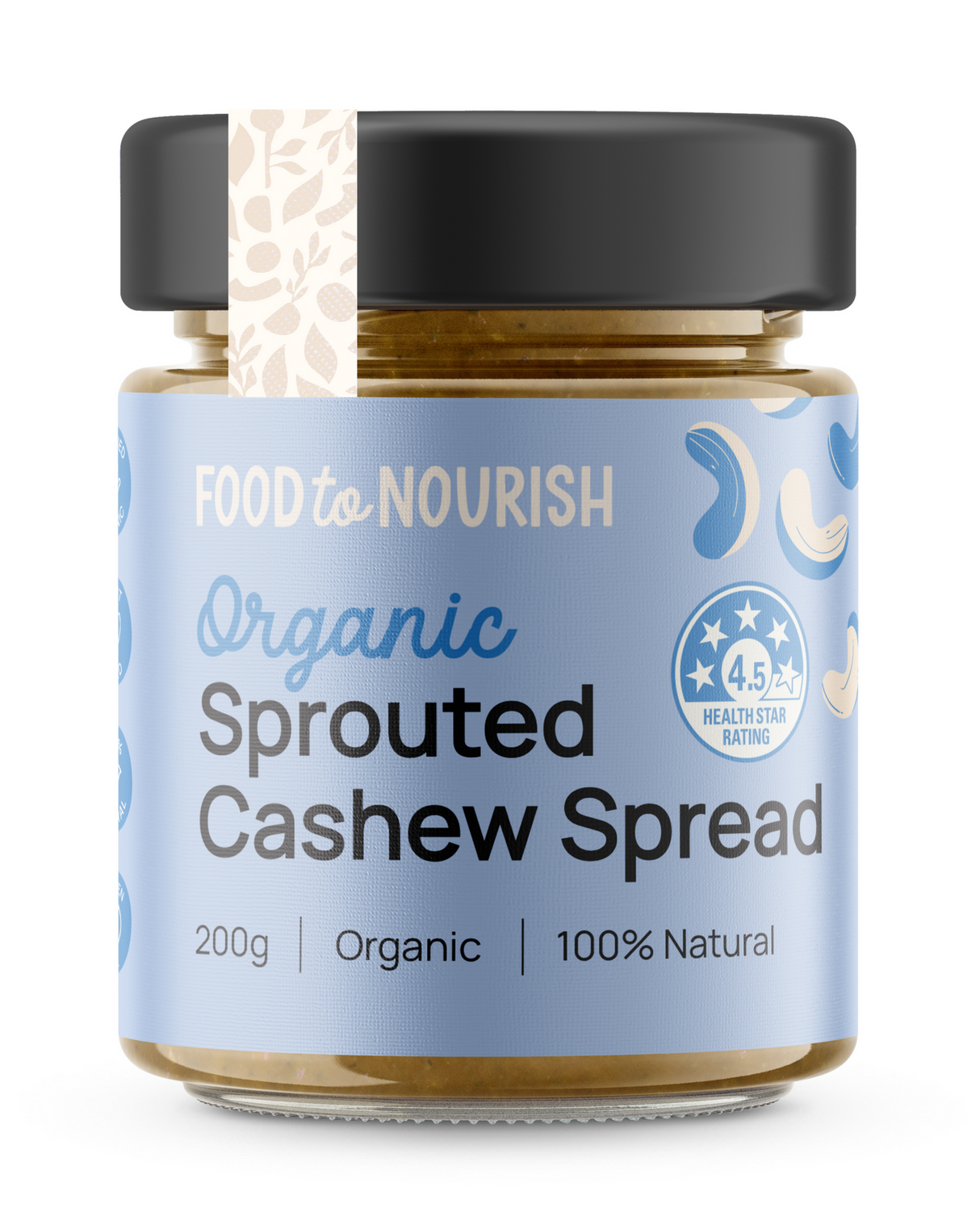 Food to Nourish Sprouted Cashew Spread 200g