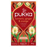 Pukka Herbs Turmeric Ginger Orange x 20 Tea Bags