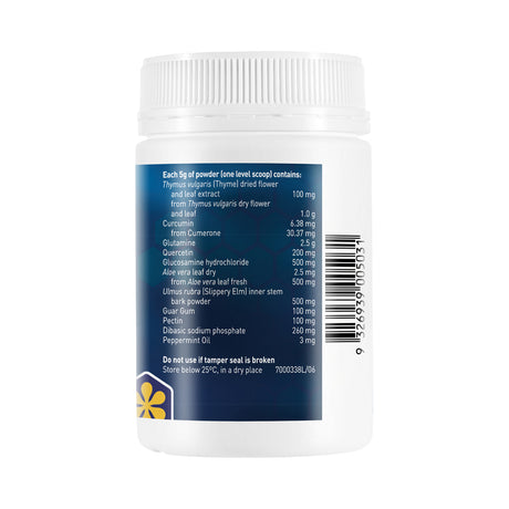 NC by Nutrition Care Gut Relief Powder 150g back