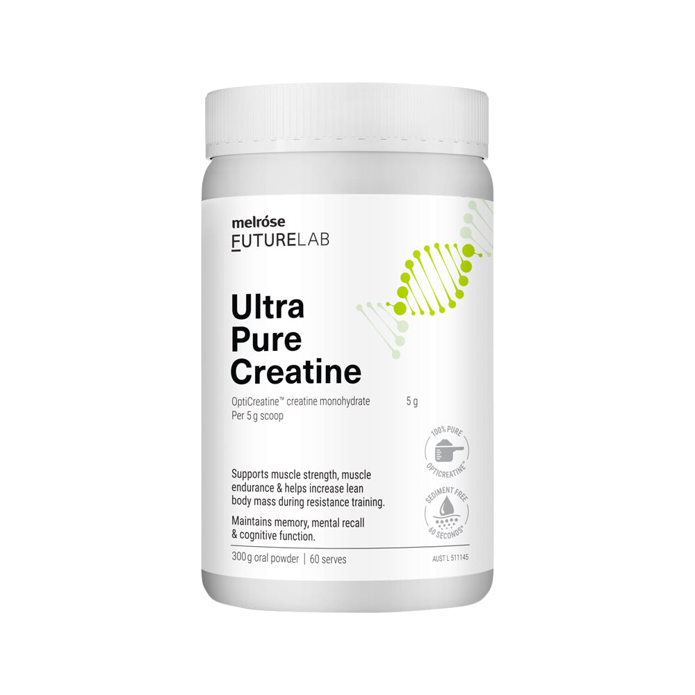 Melrose FutureLab Ultra Pure Creatine Oral Powder 300g Front