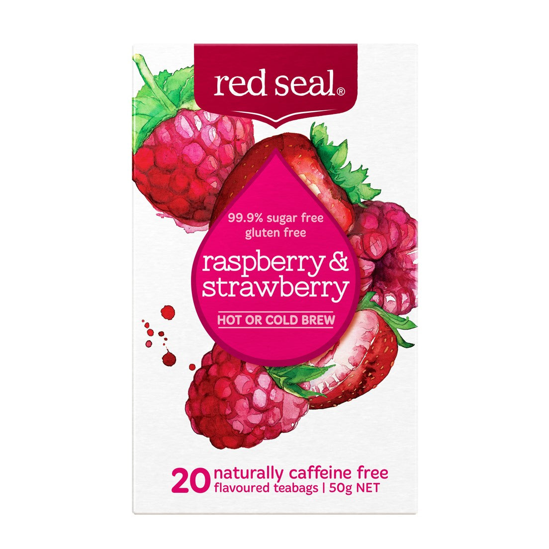 Red Seal (Hot & Cold Brew) Raspberry & Strawberry
