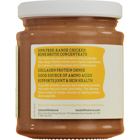 Best Bone Broth Concentrate Chicken Original 180g Side