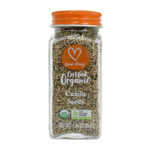 Lovin' Body 100% Organic Cumin Seed 55g Front