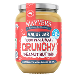 Mayver's Peanut Butter Crunchy 750g x6