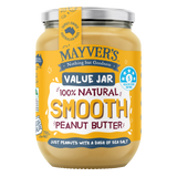 Mayver's Peanut Butter Smooth 750g x6