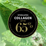 Plant based collagen 65 percent skincare claim graphic Antipodes