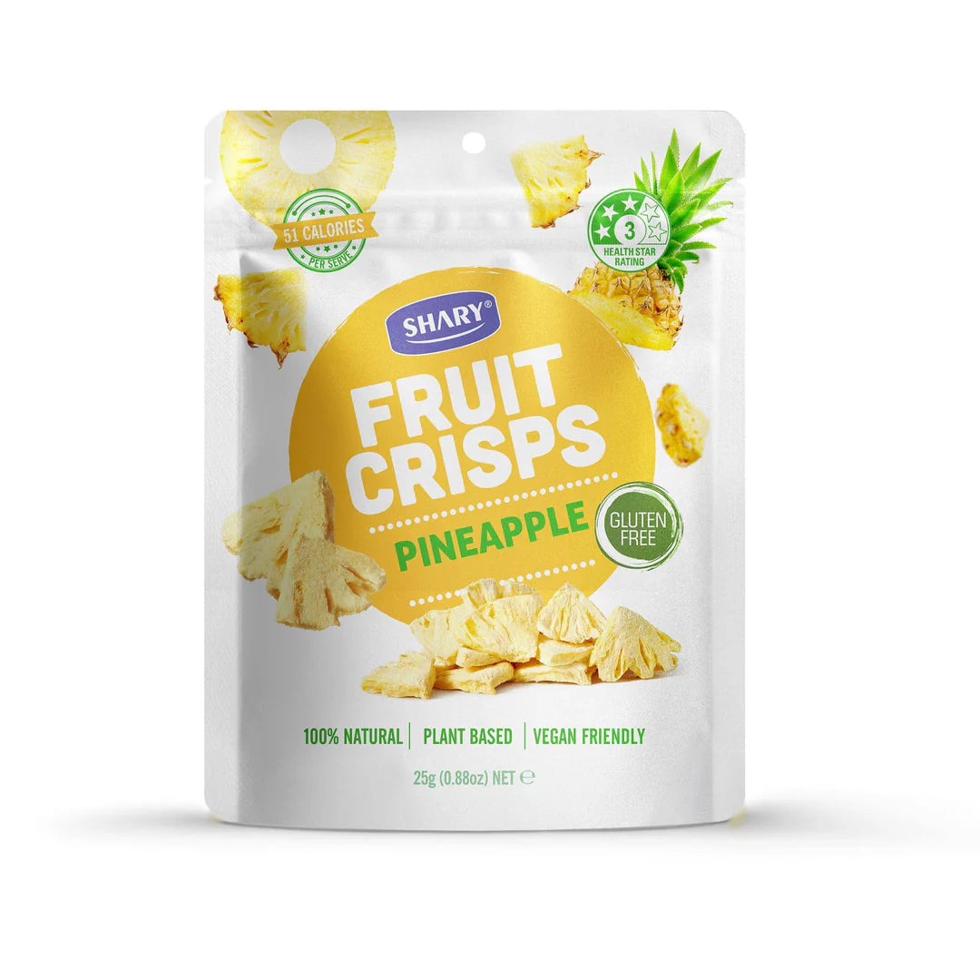 Shary Freeze Dried Pineapple Crisps 25g