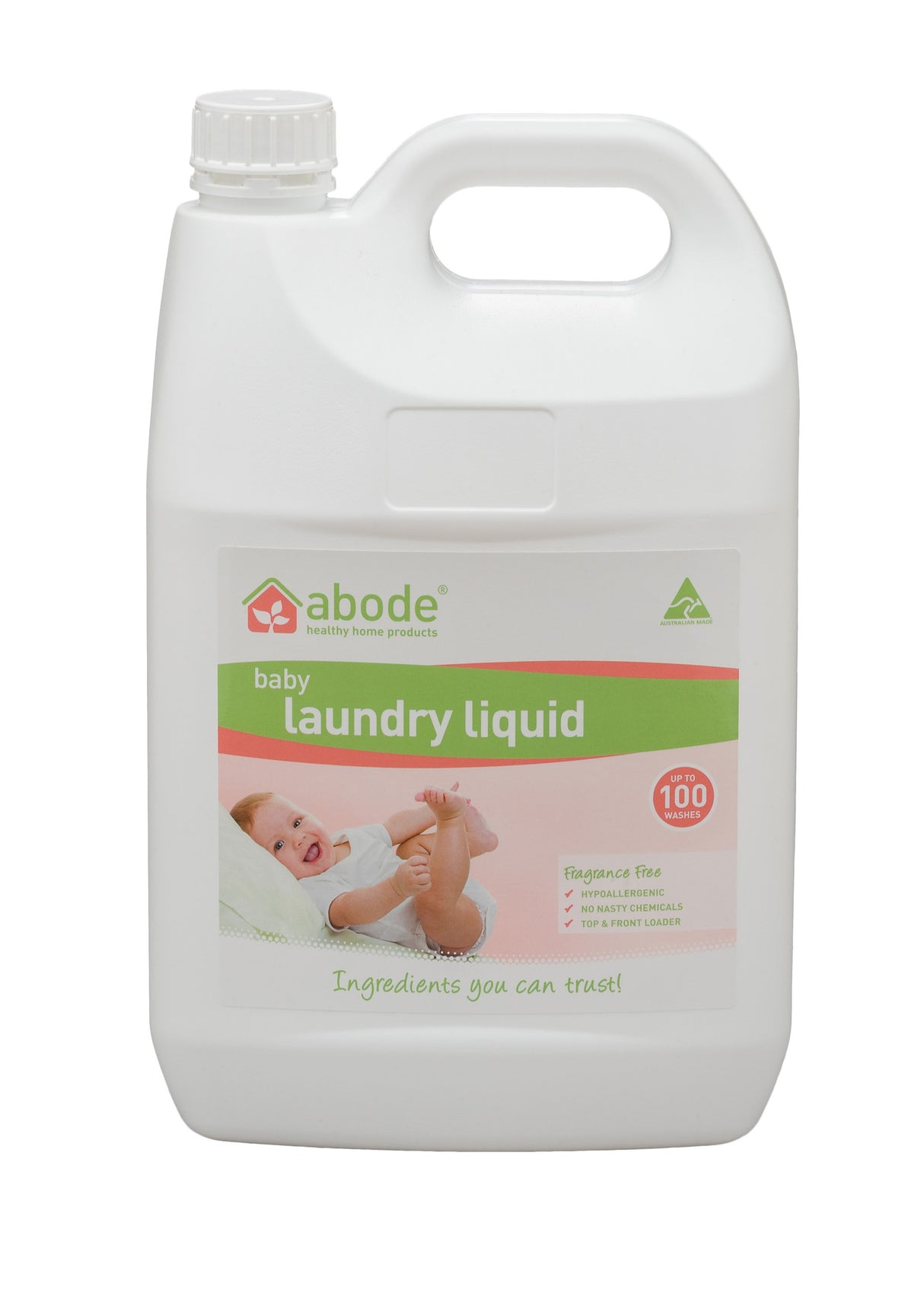 Abode Laundry Liquid Baby 4L