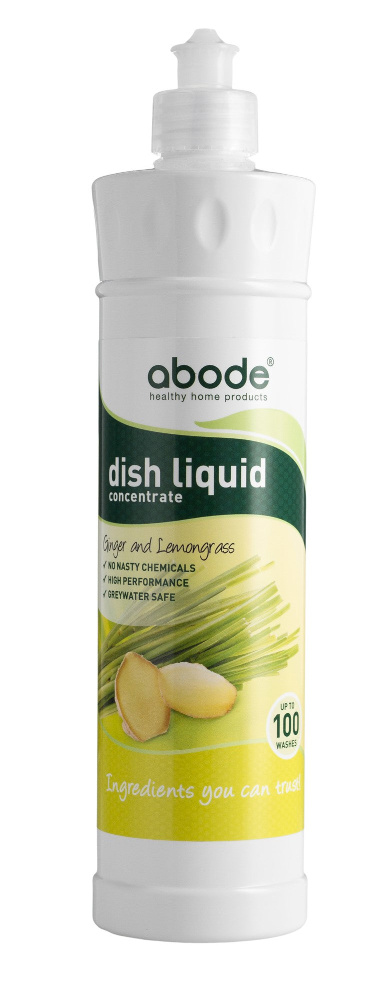 Abode Dish Liquid Ginger & Lemongrass 500ml