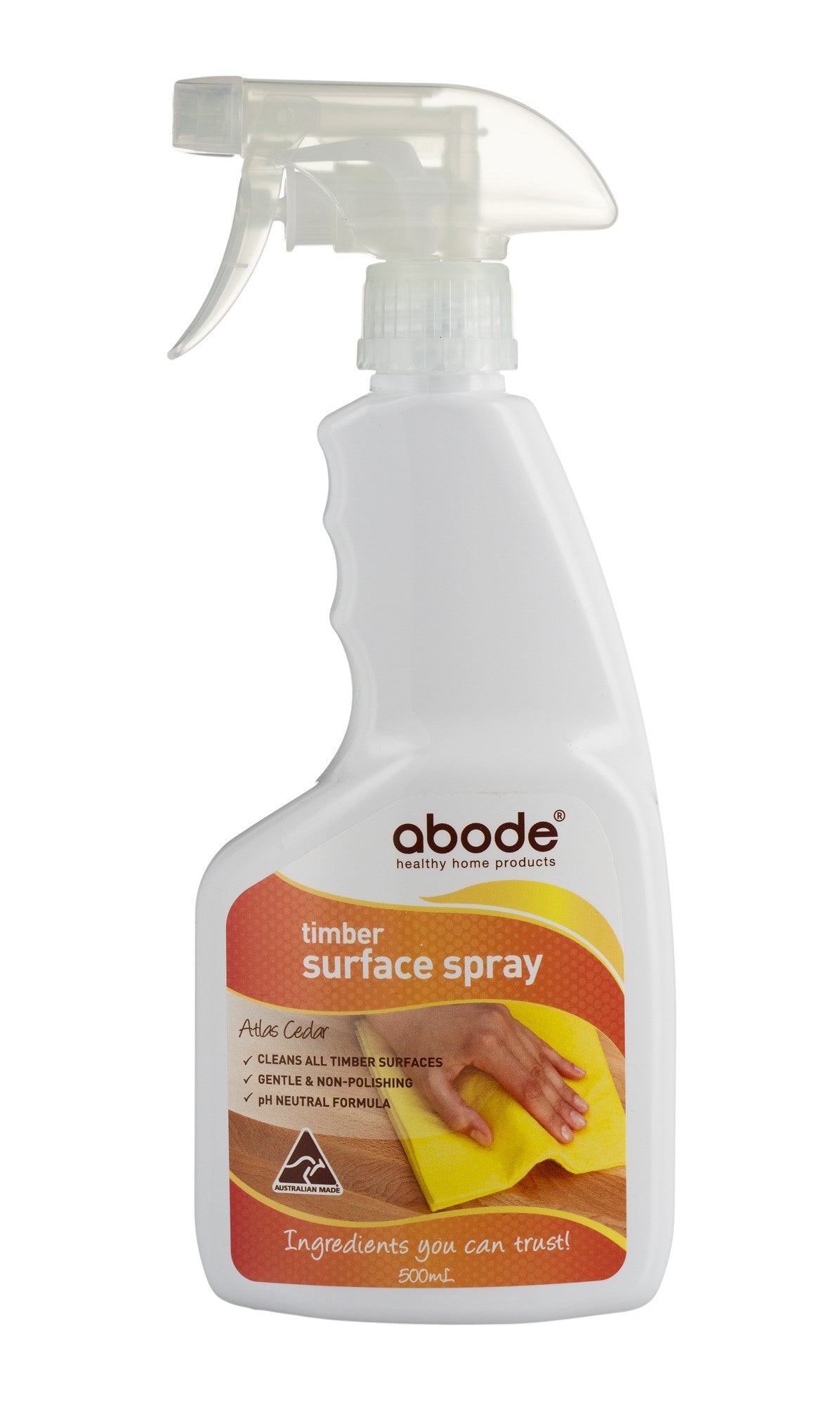 Abode Timber Surface Cleaner Spray 500ml