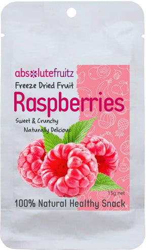 Absolutefruitz Freeze Dried Raspberry 15g Front