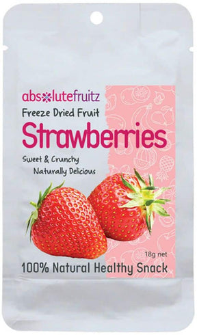 Absolutefruitz Freeze Dried Strawberry 18g Front