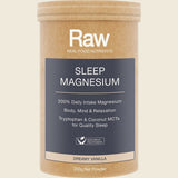 Amazonia Raw Sleep Magnesium Dreamy Vanilla 200g Front